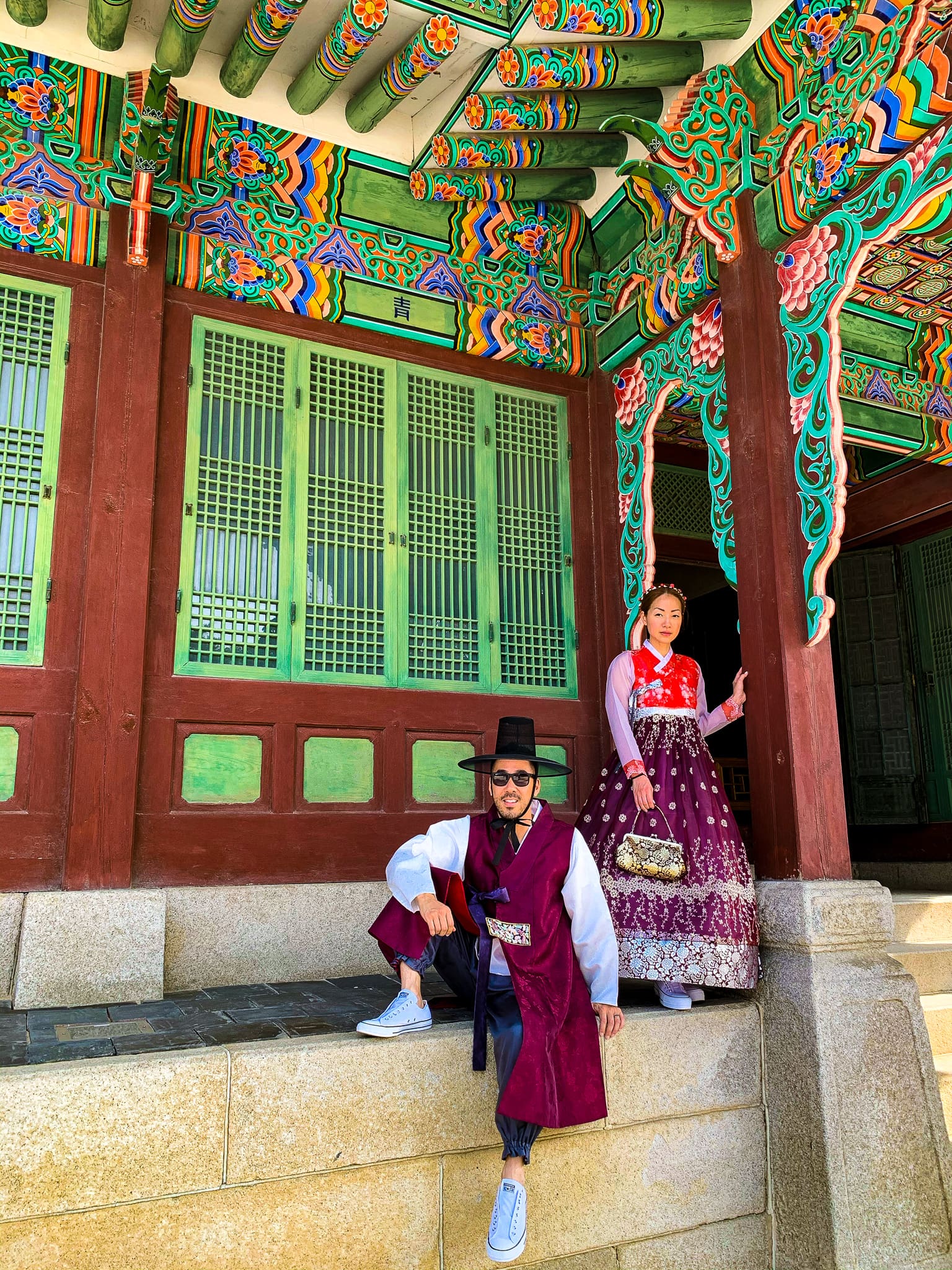 hanbok rental seoul couple 5