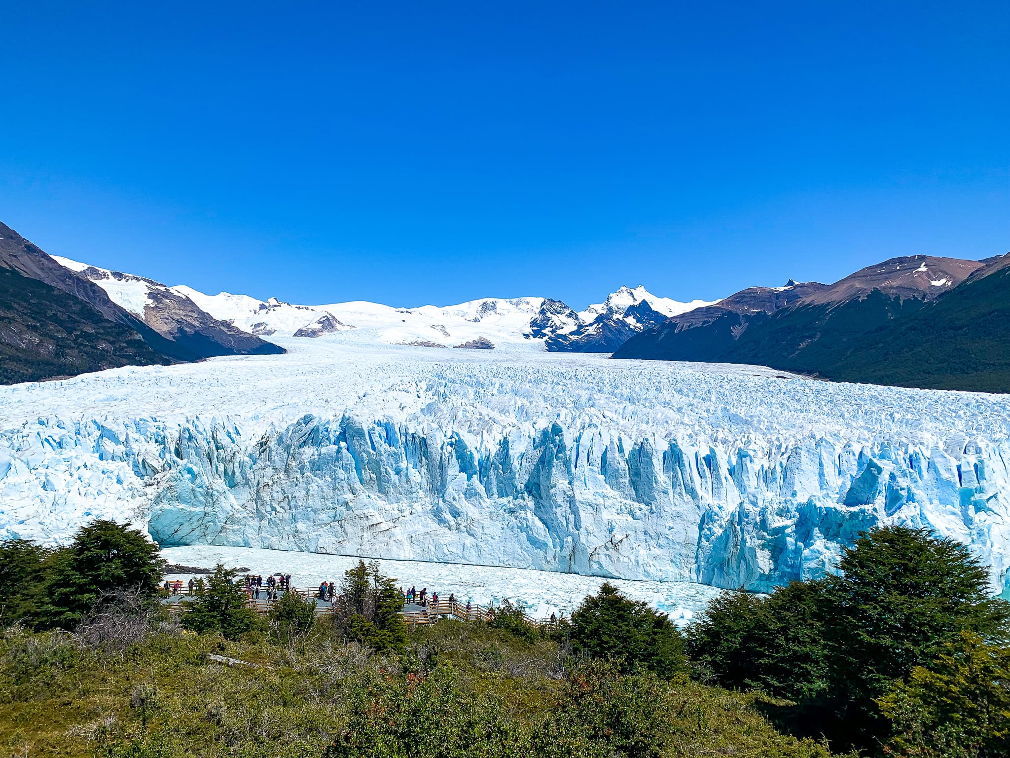 los glaciares national park walkway