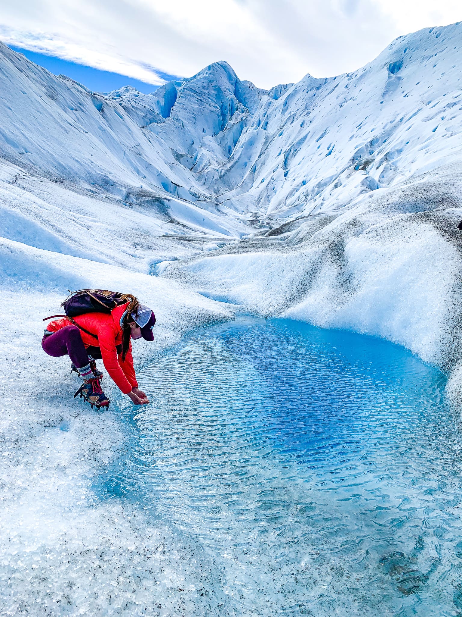 perito moreno glacier water