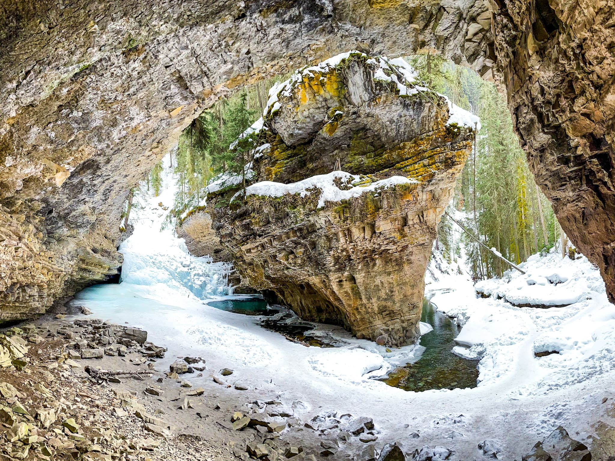 top winter hikes in banff national park