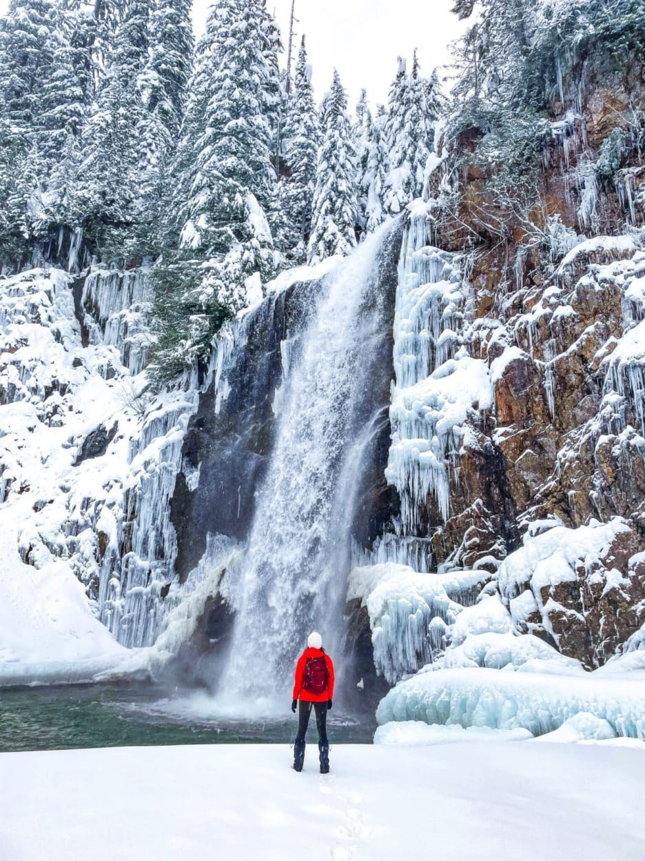 Fells Washington Franklin Falls: Washington’s Famous Frozen Waterfall in Winter • Simply ...